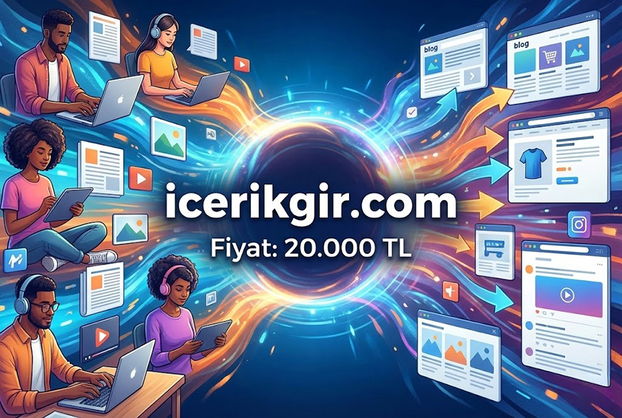 icerikgir.com Domaini Satılık