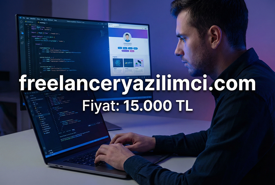 freelanceryazilimci.com Domaini Satılık
